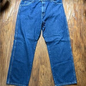 Dickies Men's Relaxed Fit Blue Jeans